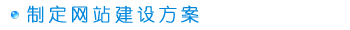 制定网站建设方案
